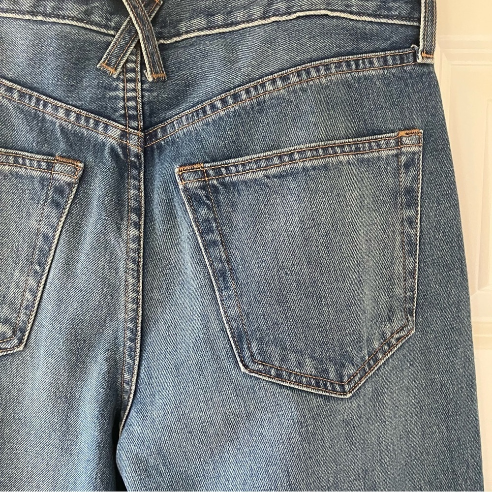 NWT Alex Mill The Bev Relaxed Jeans In Vintage Dark Indigo Wash - Picture 10 of 14